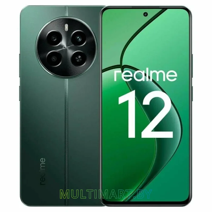 Смартфон Realme 12 4G 8GB/512GB (зеленый малахит)